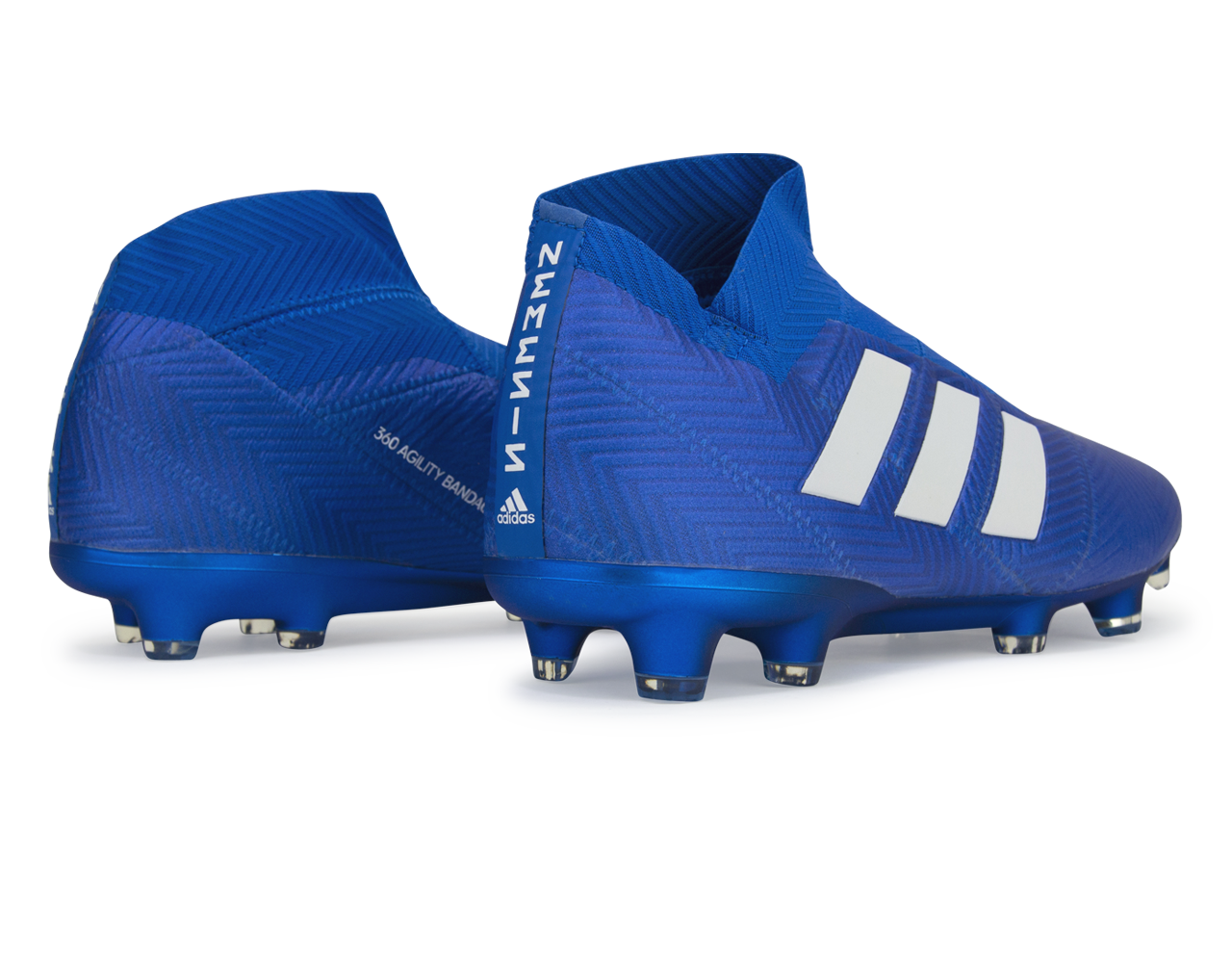 adidas Men's Nemeziz 18+ FG Blue/White