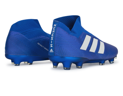 adidas Men's Nemeziz 18+ FG Blue/White