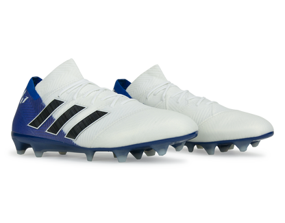 adidas Men's Nemeziz Messi 18.1 FG White/Core Black