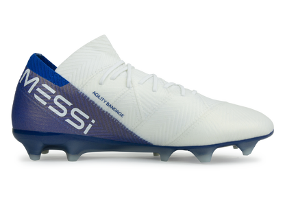 adidas Men's Nemeziz Messi 18.1 FG White/Core Black
