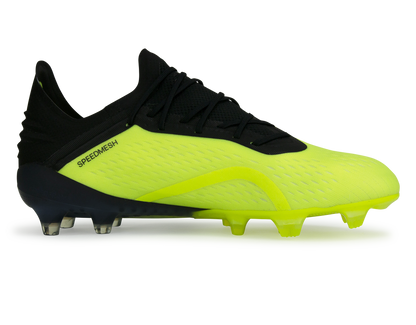 adidas Men's X 18.1 FG Solar Yellow/Core Black/White