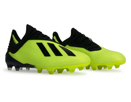 adidas Men's X 18.1 FG Solar Yellow/Core Black/White