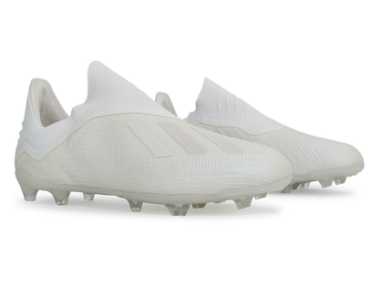 adidas Kids X 18+ FG Off White