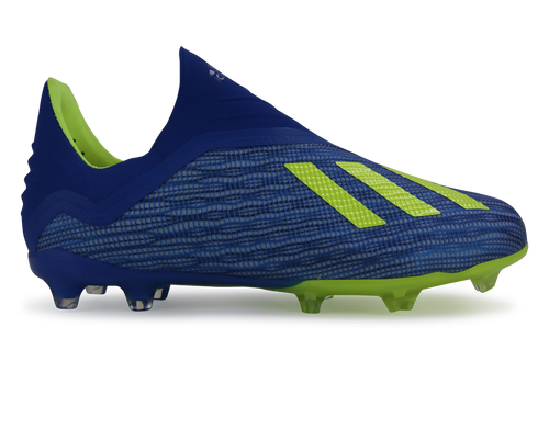 adidas Kids X 18+ FG Footblue/Solar Yellow/Core Black