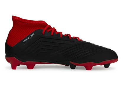 adidas Kids Predator 18. 1 FG Core Black/White