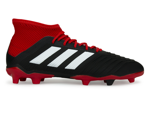 adidas Kids Predator 18. 1 FG Core Black/White