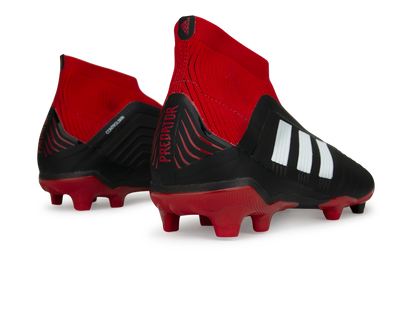 adidas Kids Predator 18+ FG Core Black/White