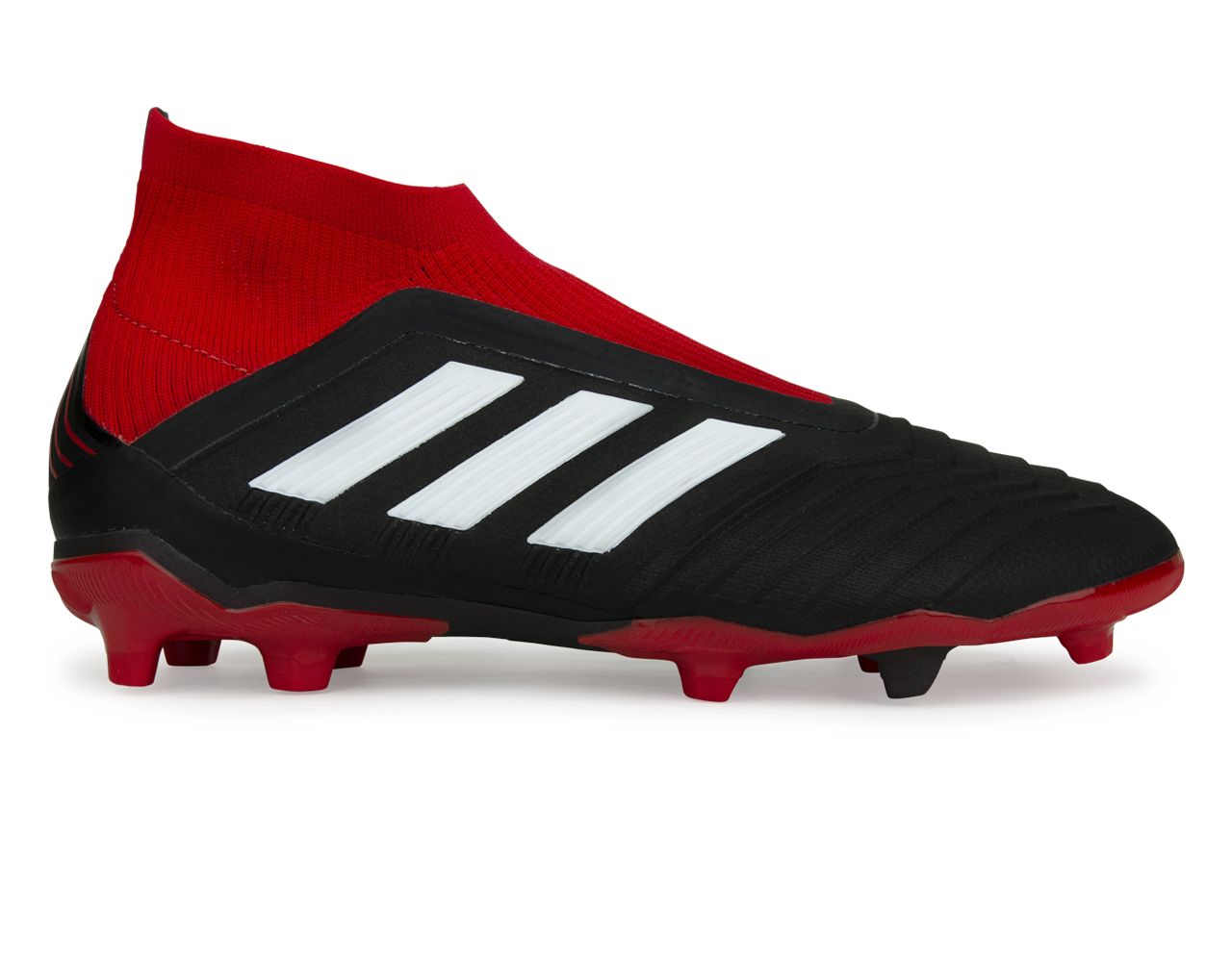 adidas Kids Predator 18+ FG Core Black/White