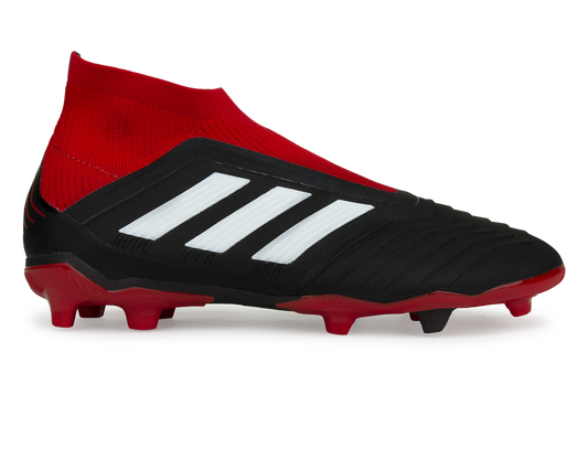 adidas Kids Predator 18+ FG Core Black/White