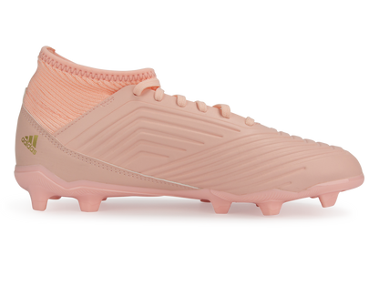 adidas Kids Predator 18.3 FG Clear Orange/Trace Pink