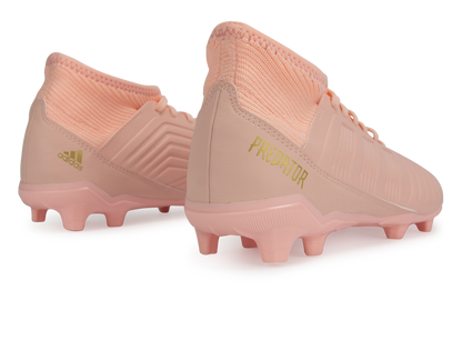 adidas Kids Predator 18.3 FG Clear Orange/Trace Pink