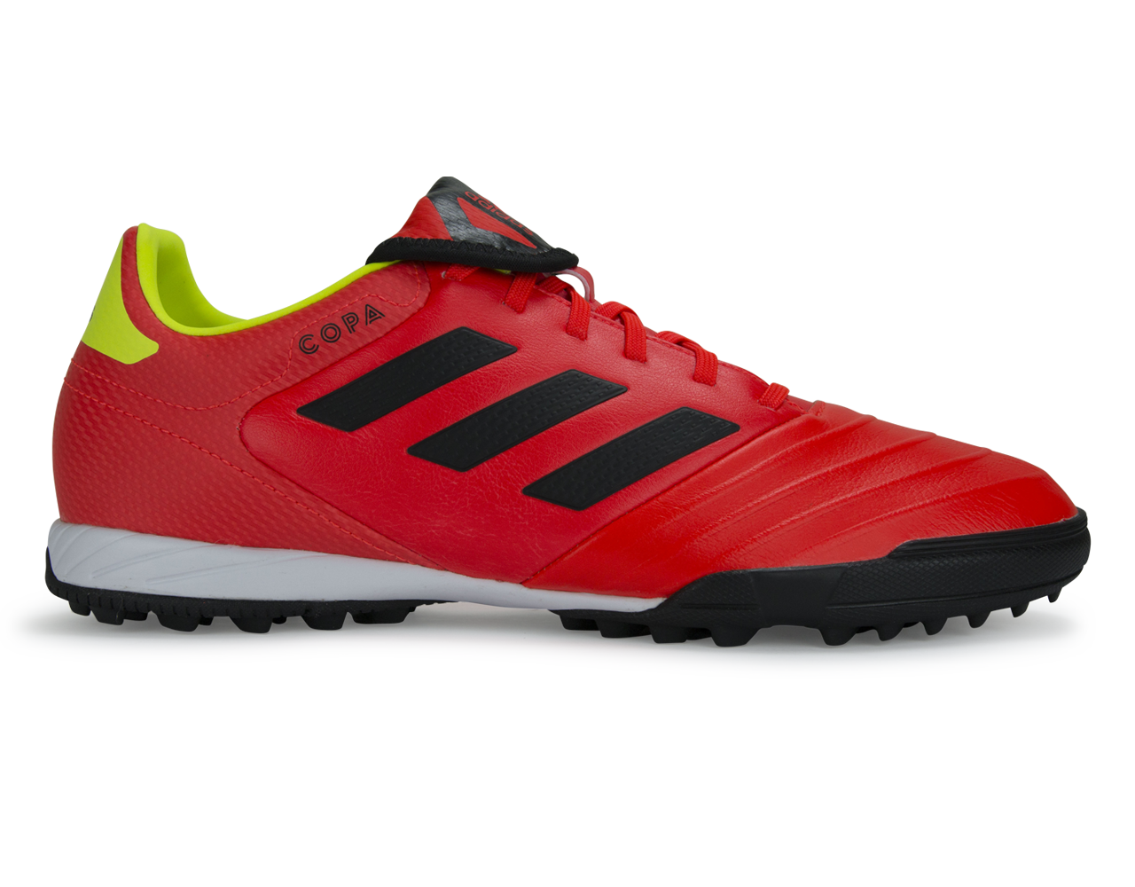adidas Men's Copa 18.3 Turf Soccer Shoes Solar Red/Core Black