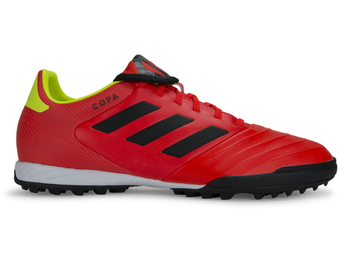 adidas Men's Copa 18.3 Turf Soccer Shoes Solar Red/Core Black