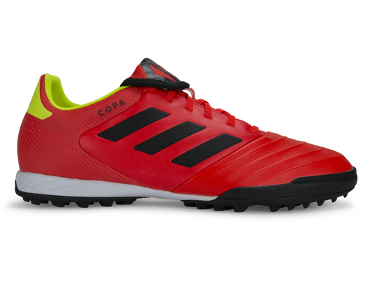 adidas Men's Copa 18.3 Turf Soccer Shoes Solar Red/Core Black