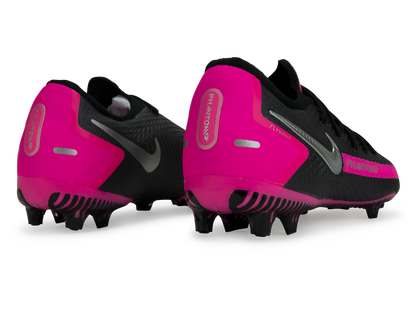 Nike Kids Phantom GT Pro FG Black/Metallic Silver