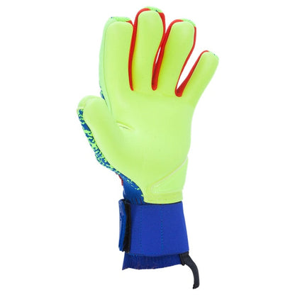 adidas Men's Predator Pro Goalkeeper Gloves Solar Yellow/Bold Blue/Active Red