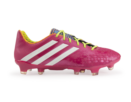 adidas Men's Predator LZ TRX FG Vivid Berry/Running White/Solar Slime