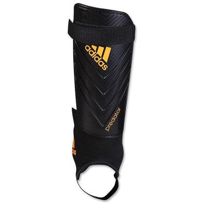 adidas Predator Club Shin Guards Black/Solar Gold