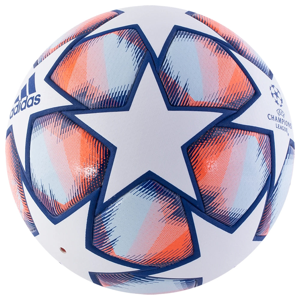 adidas UCL Finale 20 Pro Ball White/Royal Blue/Signal Coral/Sky Tint