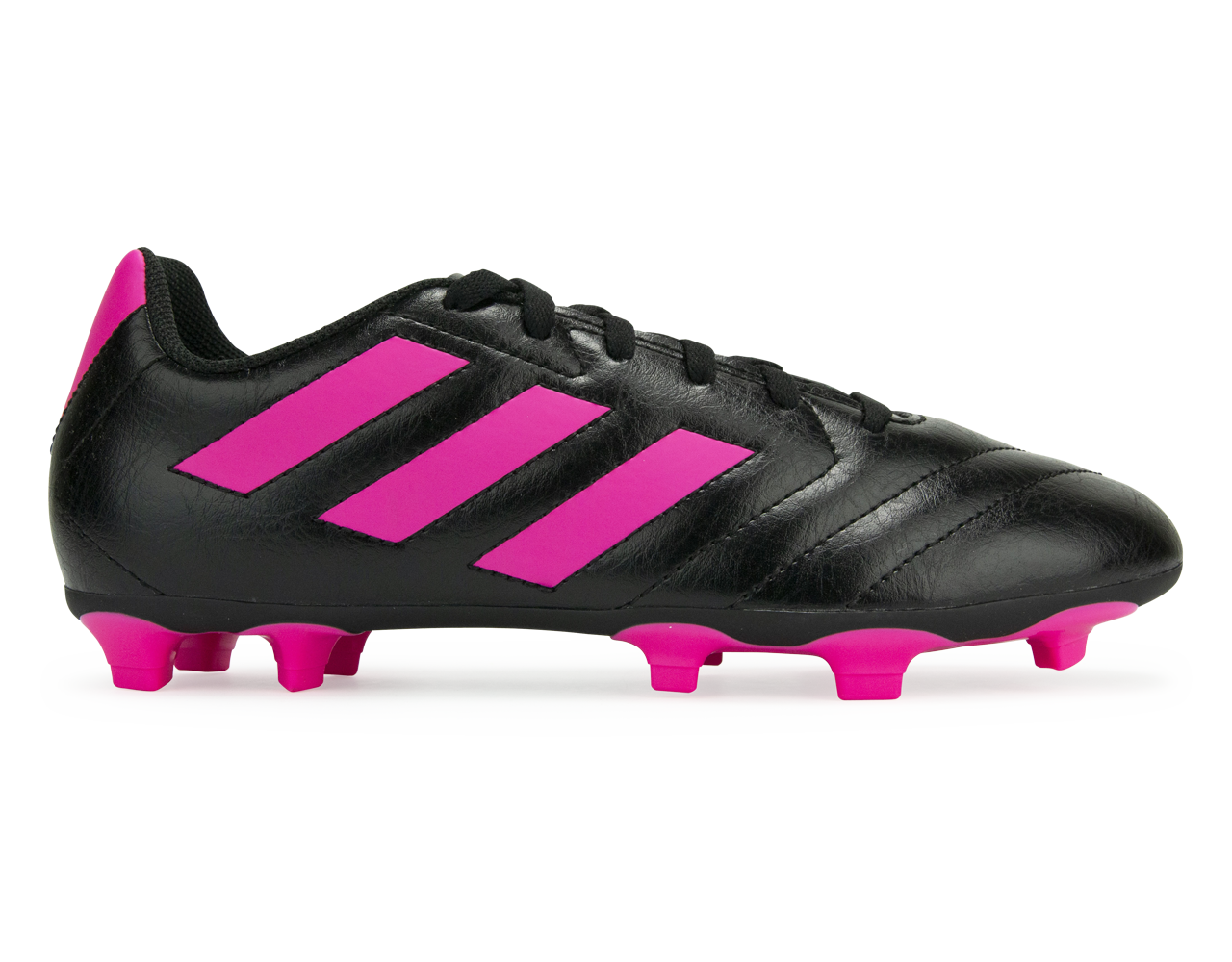adidas Kids Goletto VII FG Core Black/Shock Pink