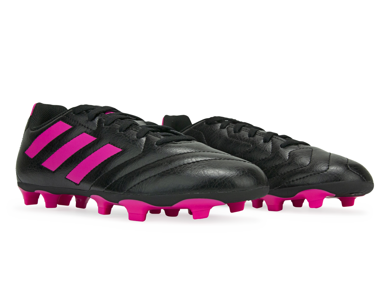 adidas Kids Goletto VII FG Core Black/Shock Pink