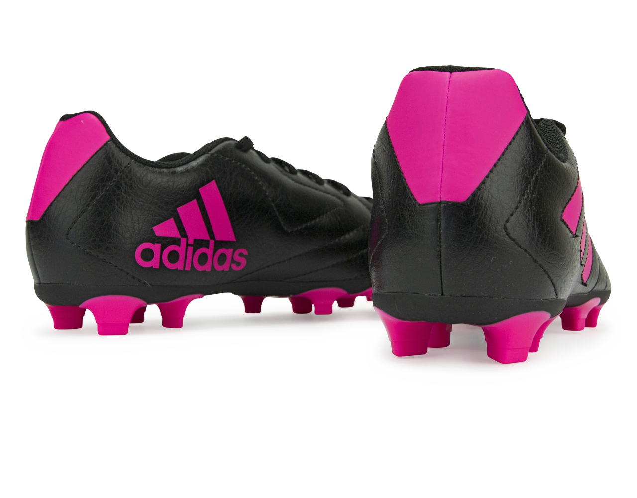adidas Kids Goletto VII FG Core Black/Shock Pink