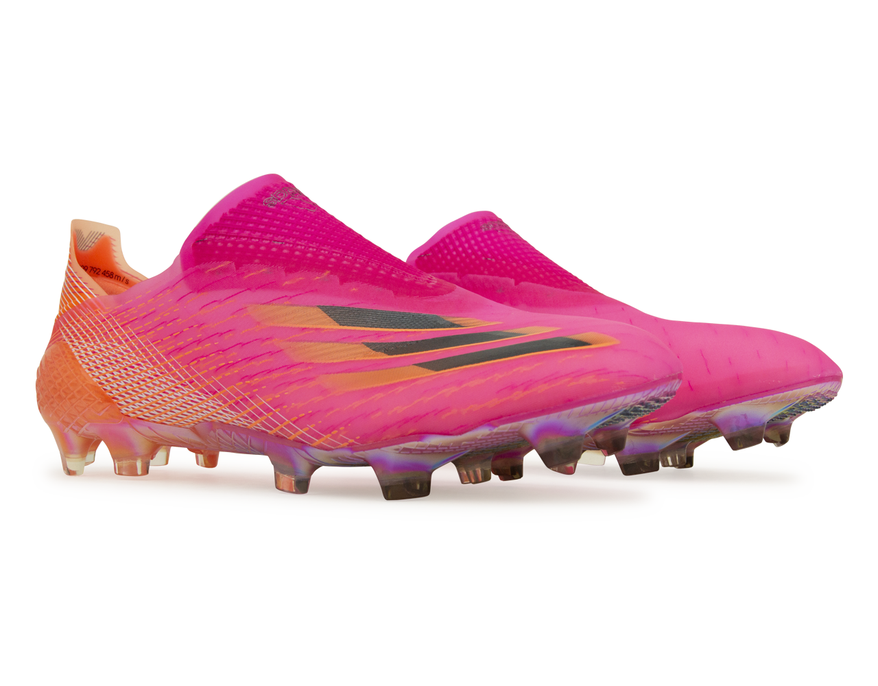 adidas Men's X Ghosted+ FG Pink/Orange