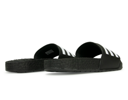 adidas Men's Adilette Boost Sandals Black/White