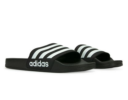 adidas Kids Adilette Shower Slides Black/White