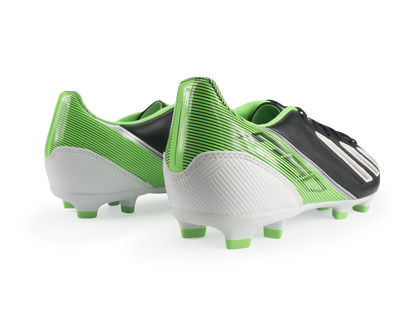 adidas Men's F30 TRX FG Leather Black/Running White/Green Zest