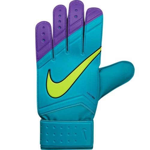 Nike Kids Goalkeeper Match Gloves Blue Lagoon/Hyper Grape/Volt