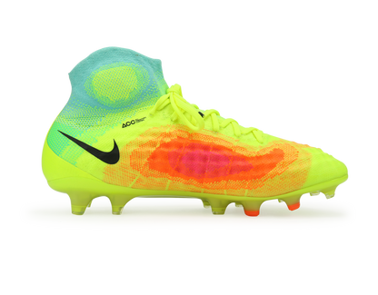 Nike Men's Magista Obra II FG  Volt/Black/Total Orange