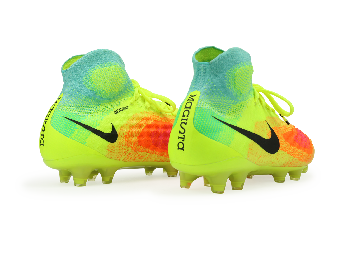 Nike Men's Magista Obra II FG  Volt/Black/Total Orange