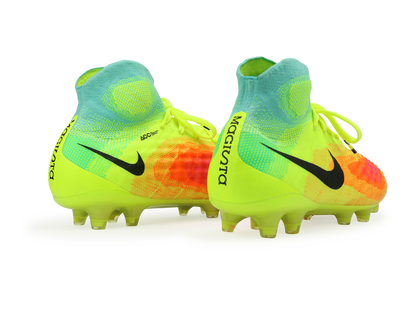 Nike Men's Magista Obra II FG  Volt/Black/Total Orange