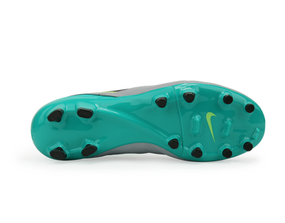 Nike Men's Tiempo Genio II FG Wolf Grey/Black/Clear Jade