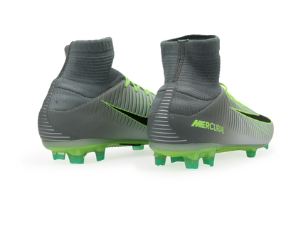 Nike Men's Mercurial Veloce III DF FG PurePlatinum/Black/Ghost Green