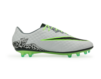 Nike Men's Hypervenom Phinish FG Pure Platinum/Black/Ghost Green