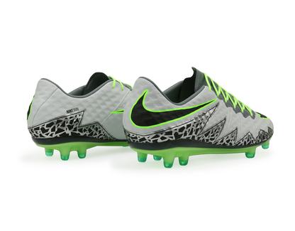 Nike Men's Hypervenom Phinish FG Pure Platinum/Black/Ghost Green