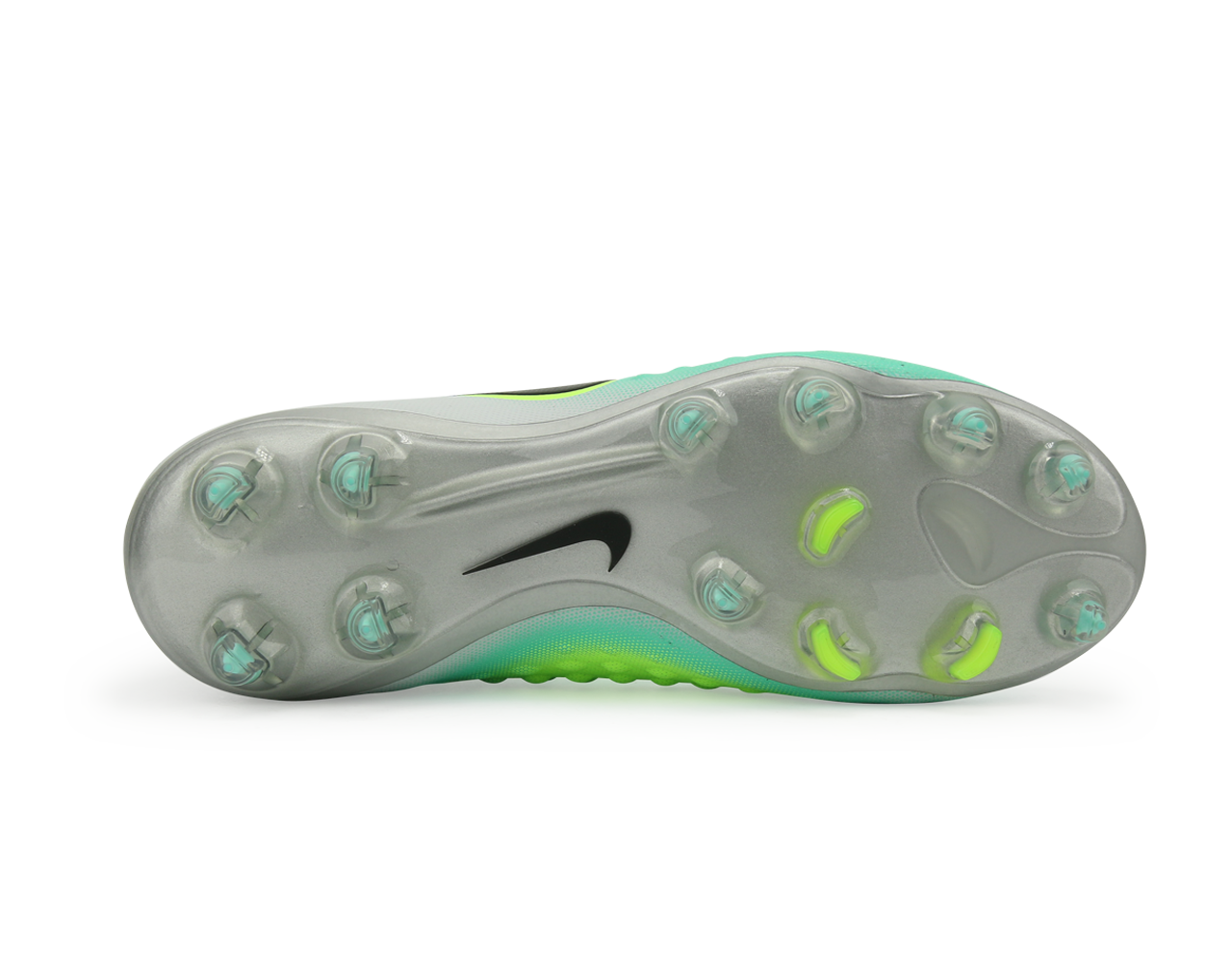 Nike Kids Magista Obra II FG Pure Platinum/Black/Ghost Green
