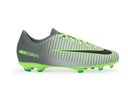 Nike Men's Mercurial Victory VI FG PurePlatinum/Black/Ghost Green
