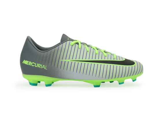 Nike Men's Mercurial Victory VI FG PurePlatinum/Black/Ghost Green