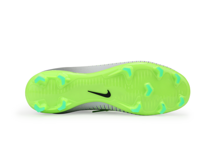 Nike Kids Mercurial Superfly V FG Pure Platinum/Black/Ghost Green