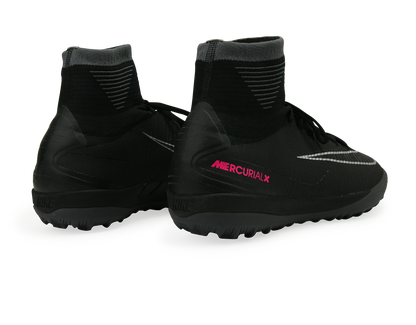 Nike Men's MercurialX Proximo II Turf Soccer Shoes Black/Dark Grey
