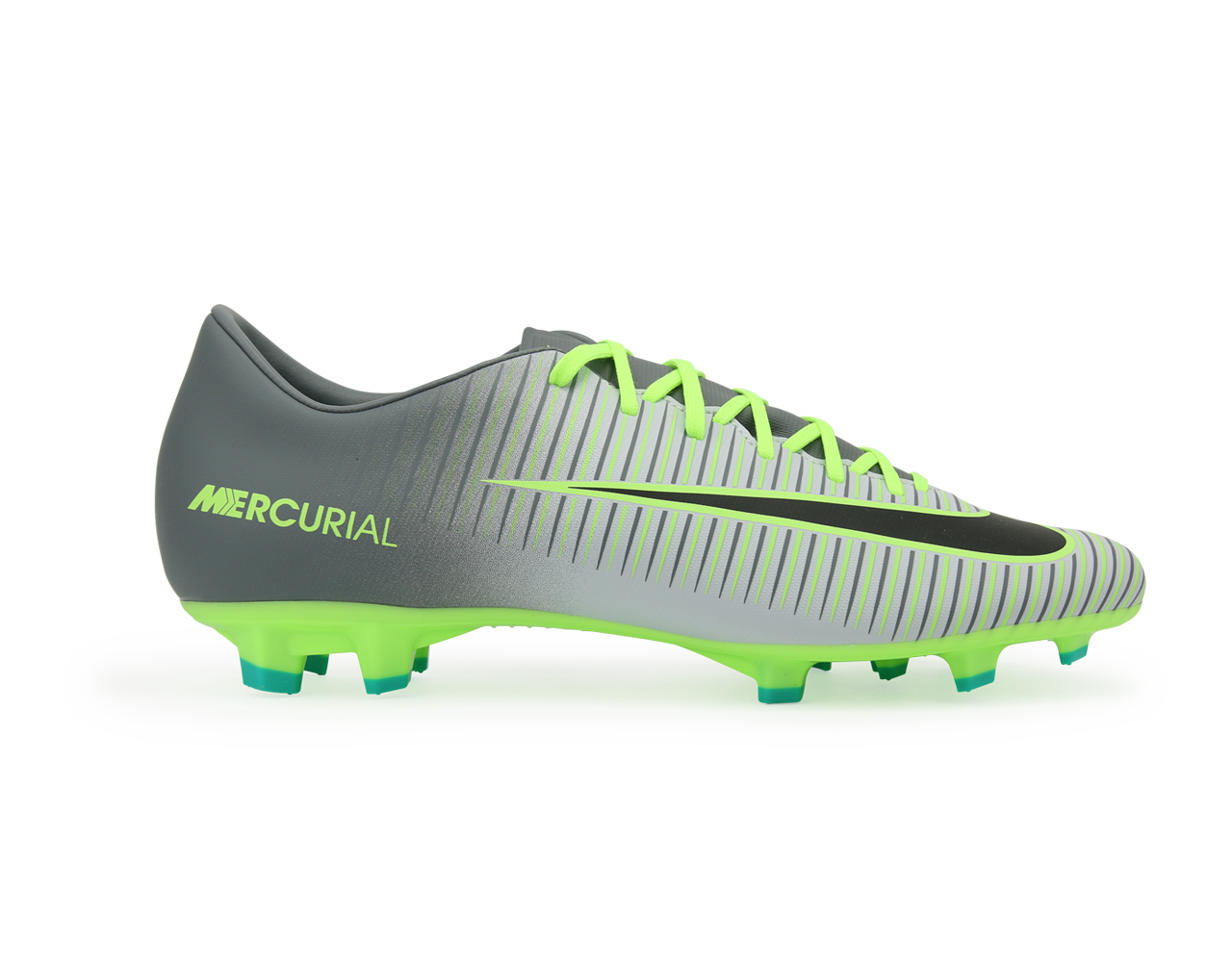 Nike Kids Mercurial Vapor XI FG Pure Platinum/Black/Ghost Green