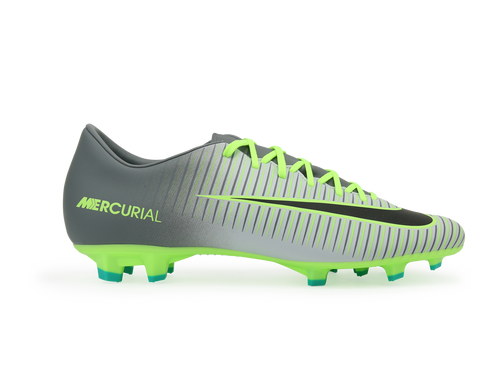 Nike Kids Mercurial Vapor XI FG Pure Platinum/Black/Ghost Green