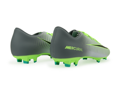 Nike Kids Mercurial Vapor XI FG Pure Platinum/Black/Ghost Green
