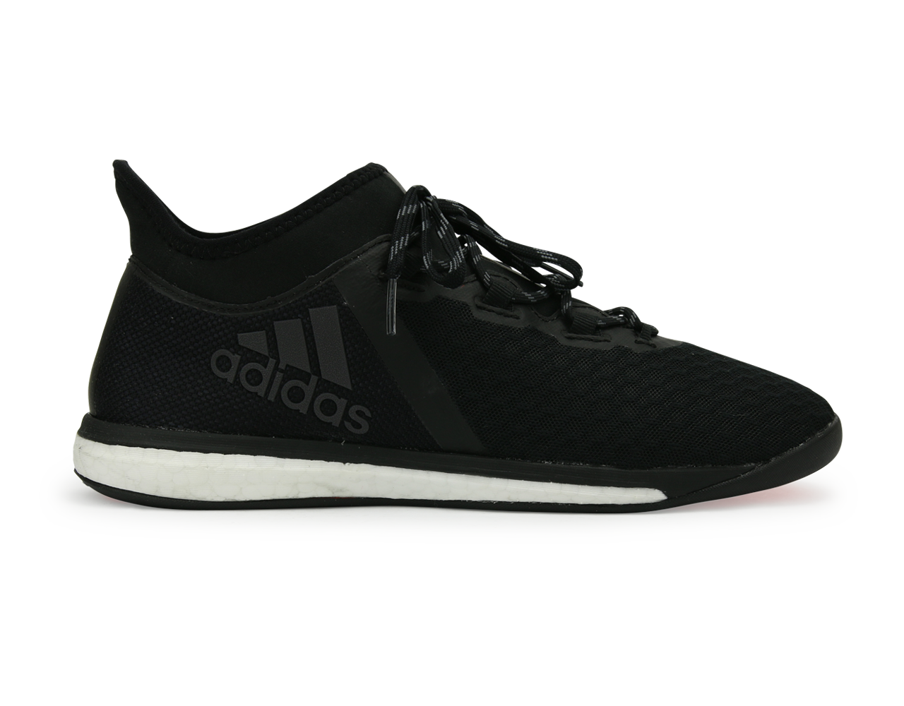 adidas Men's X 16.1 Street Indoor Soccer Shoes Core Black/Solar Red
