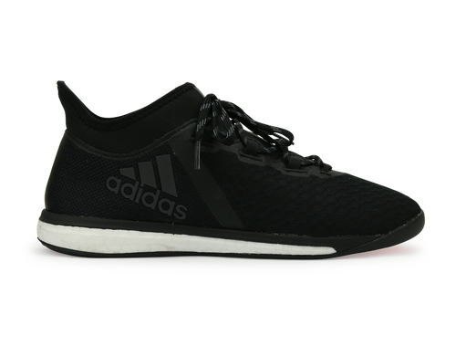 adidas Men's X 16.1 Street Indoor Soccer Shoes Core Black/Solar Red