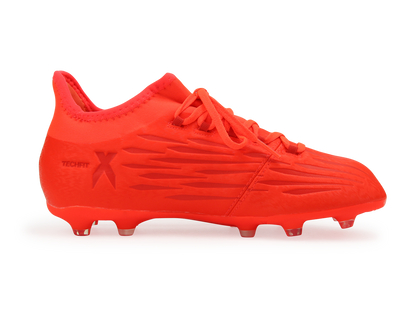 adidas Kids X 16.1 FG/AG Solar Red/Metallic Silver