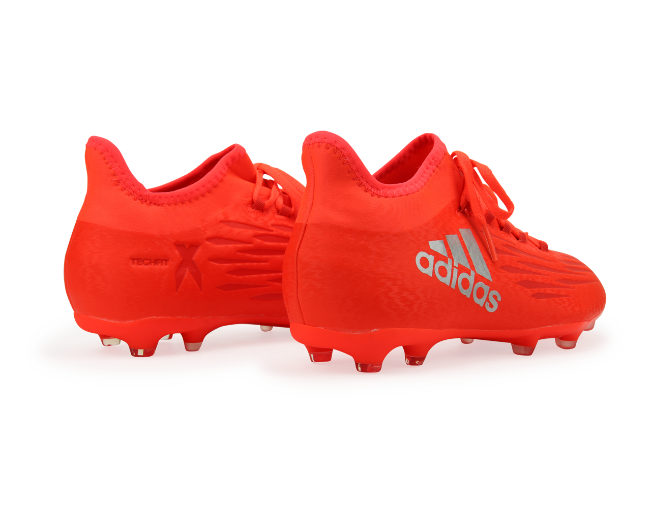 adidas Kids X 16.1 FG/AG Solar Red/Metallic Silver
